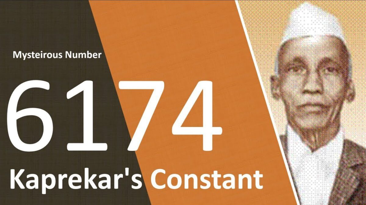 ભારતીય ગણિતશાસ્ત્રી દ્વારા શોધાયેલ 6174 નંબરને જાદુ નંબર કેમ કહેવામાં આવે છે?