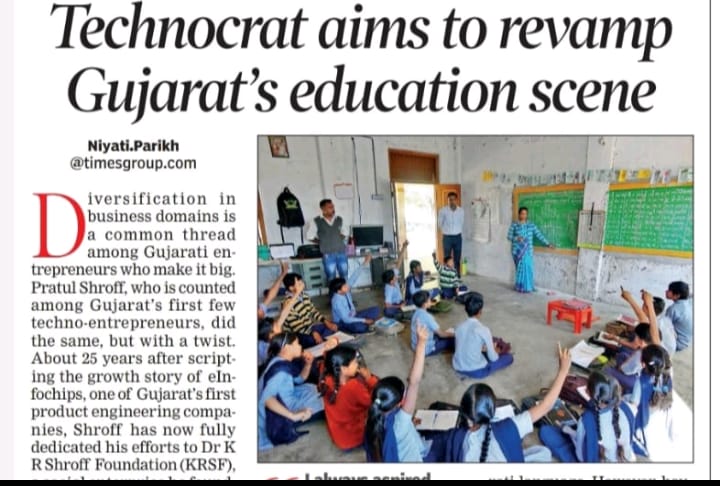 Technocrat aims to revamp Gujarat’s education scene